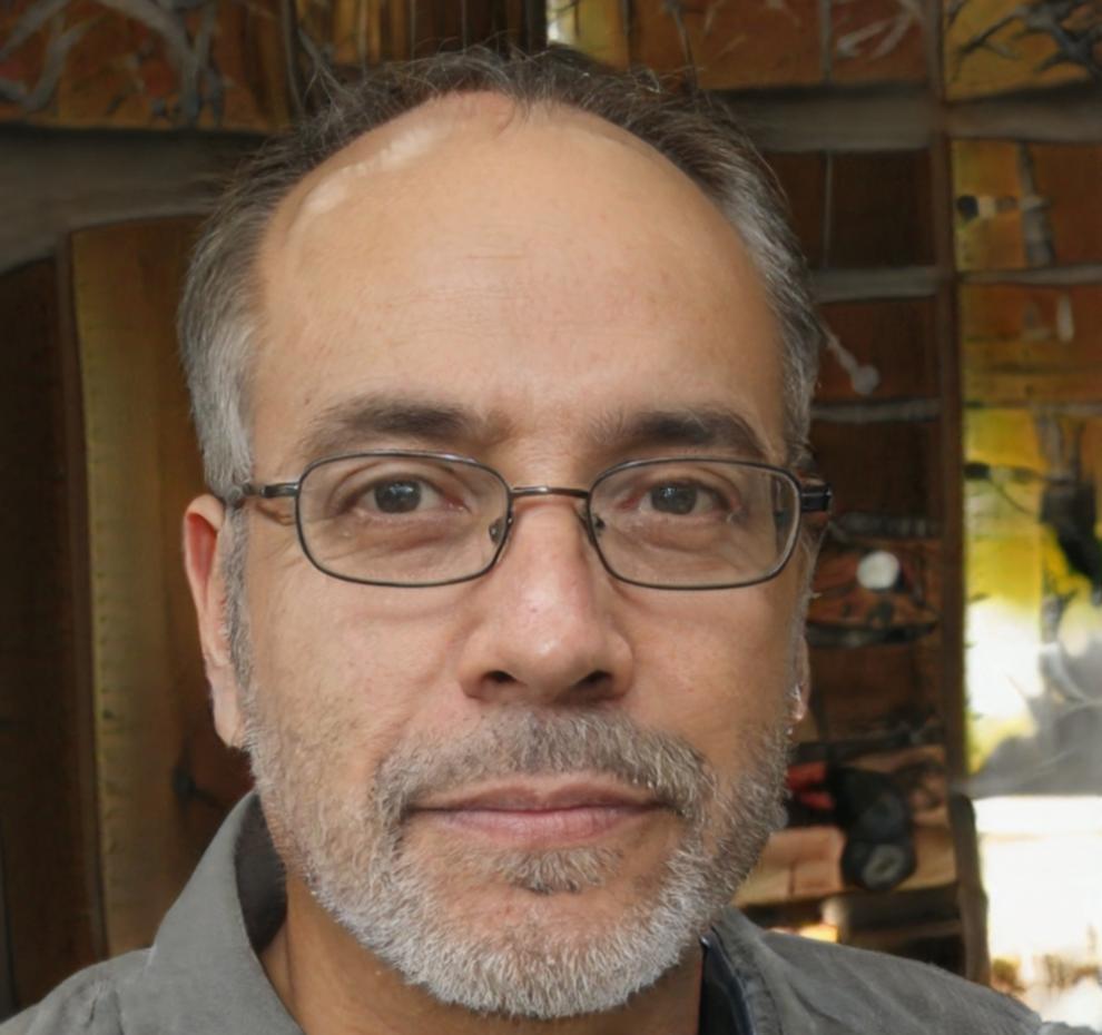 Portrait of Caspian Fairweather, contemporary techniques instructor